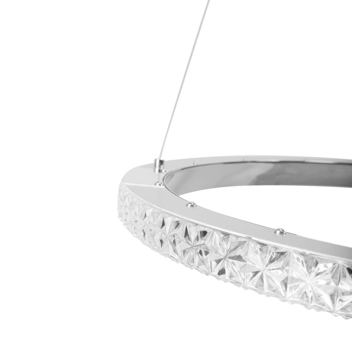 Lampada Led Ms010-cp 59cm Chrome