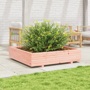 Fioriera da Giardino 110x110x26,5 cm Legno Massello di Douglas 847326
