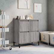 Credenza Grigio Sonoma 60x35x70 cm in Legno Multistrato 821170
