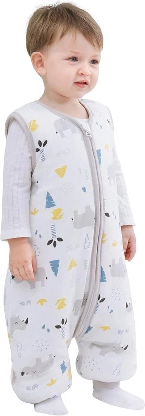 Slaapzak per tutine per l'intero anno, babyslaapzak per l'inverno, 25 Tog di isolamento, 100% cotone puro, diverse misure, deken estivo invernale per bambini con Mosebars.