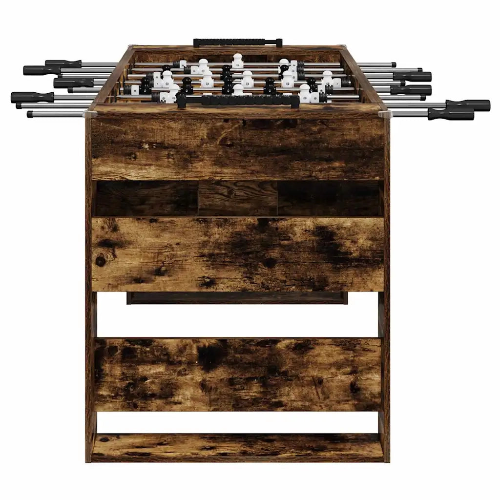 Tavolo da Foosball Quercia Affumicata 146,5 x 74 x 85 cm