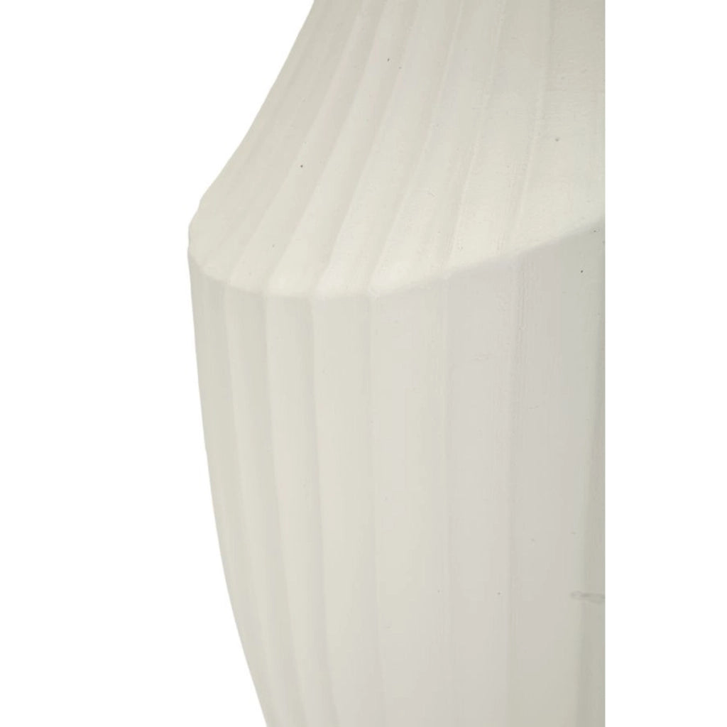 Vaso Decorativo VKH836, Beige, Poliresina, 22,5x22,5x38 cm