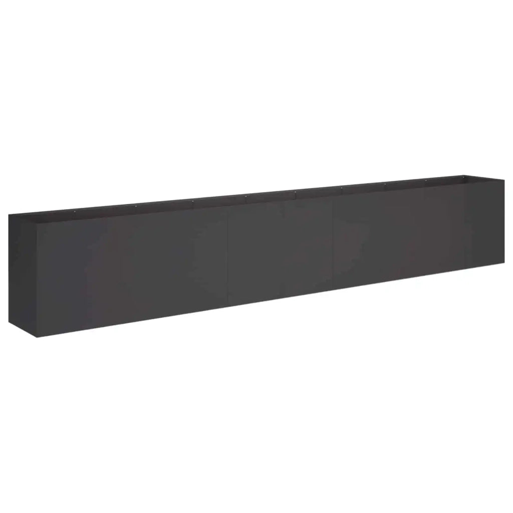 Vaso da giardino Nero 360 x 40 x 60 cm 3422149