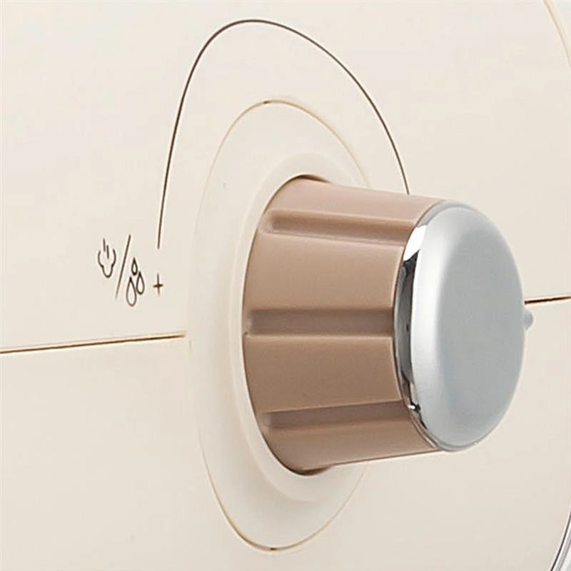 TOGNANA MACCHINA CAFFÈ ESPRESSO CHAMPAGNE PLASTICA-ACCIAIO INOX BEIGE LINEA IRIDEA  17,5 X 30,5 X 32,5 CM 1100W