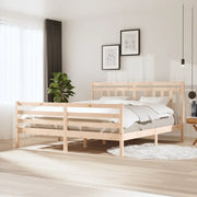 Giroletto-Struttura Letto 180x200 cm Super King in Legno Massello 287790
