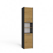 Colonna bagno SARA S40 antracite rovere artisan