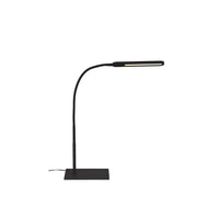 Lampada Da Tavolo Moderna Servo Metallo Nero Led Integrato 6,5W 3000K