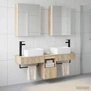 Set di Armadi da Bagno 5 pcs Rovere Sonoma 53 x 15,5 x 70 cm 3406329