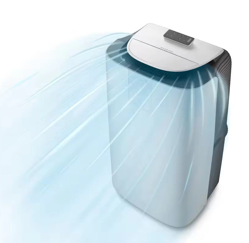 De'longhi pinguino pac ap140i gentle jet climatizzatore portatile 14.000 btu,  classe a+, con telecomando