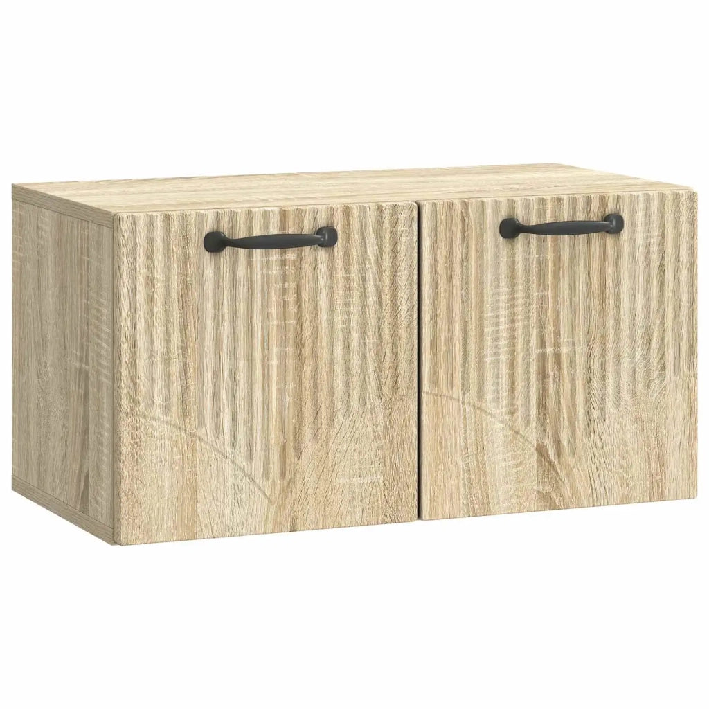 Mobile Porta TV da Muro-Credenza per TV sospesa Rovere Sonoma 59,5 x 31 x 30 cm 998324