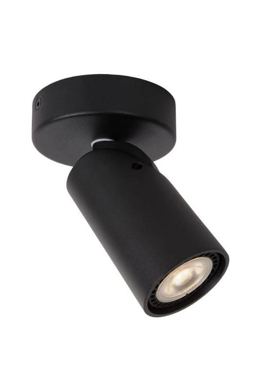 Lucide Xyrus faretto da soffitto nero GU10 5W 2200-3000K