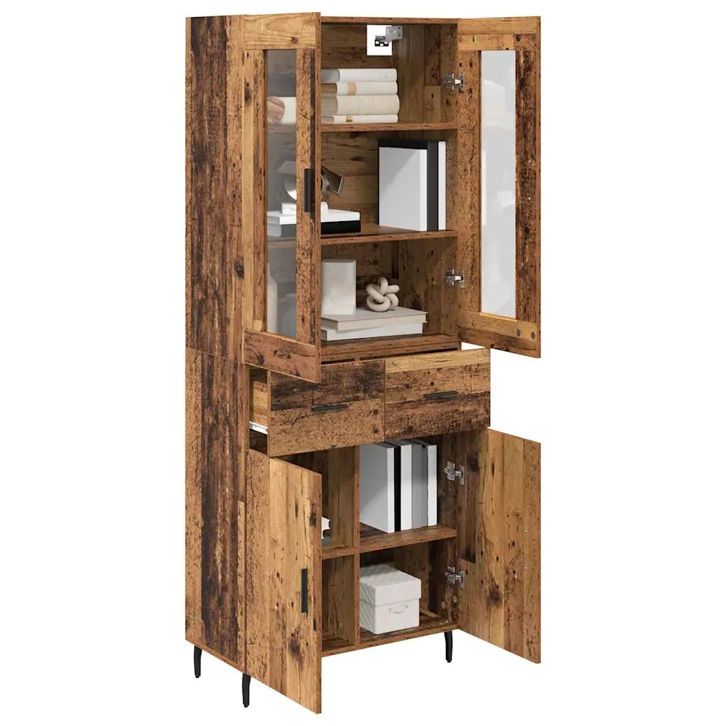 Credenza con cassetto 2 pcs Legno vecchio Legno multistrato 3415797