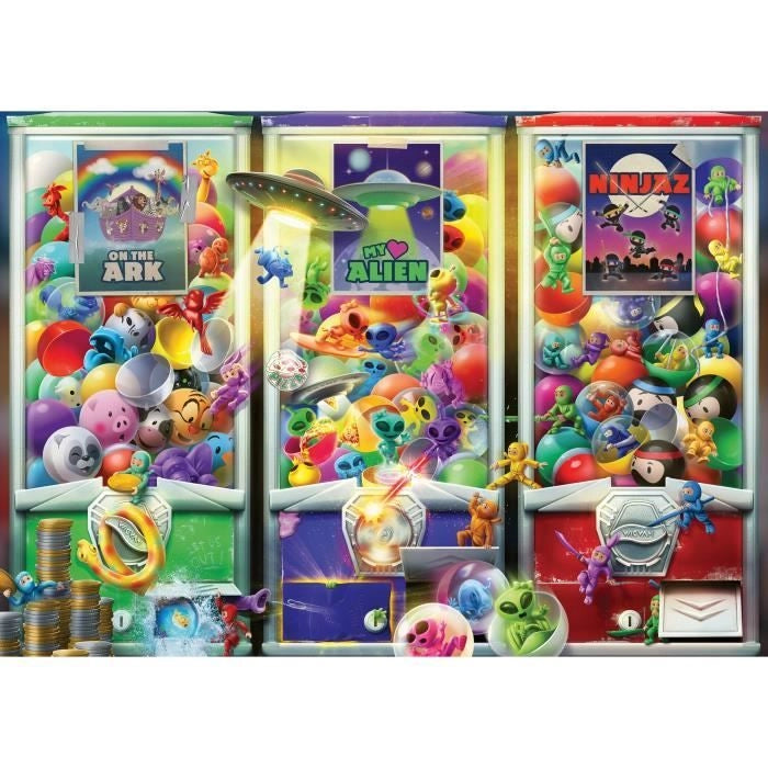 Puzzle da 1000 pezzi Animali, alieni e ninja, dai 14 anni in su, puzzle di alta qualità, molti, 12001482, Ravensburger