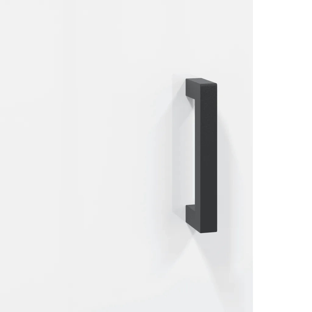Scrivania Bianco Lucido 140x50x75 cm in Legno Multistrato 829550