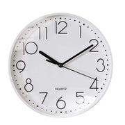 Orologio da parete silenzioso moderno da 26 cm per ufficio o soggiorno Bianco Avizar