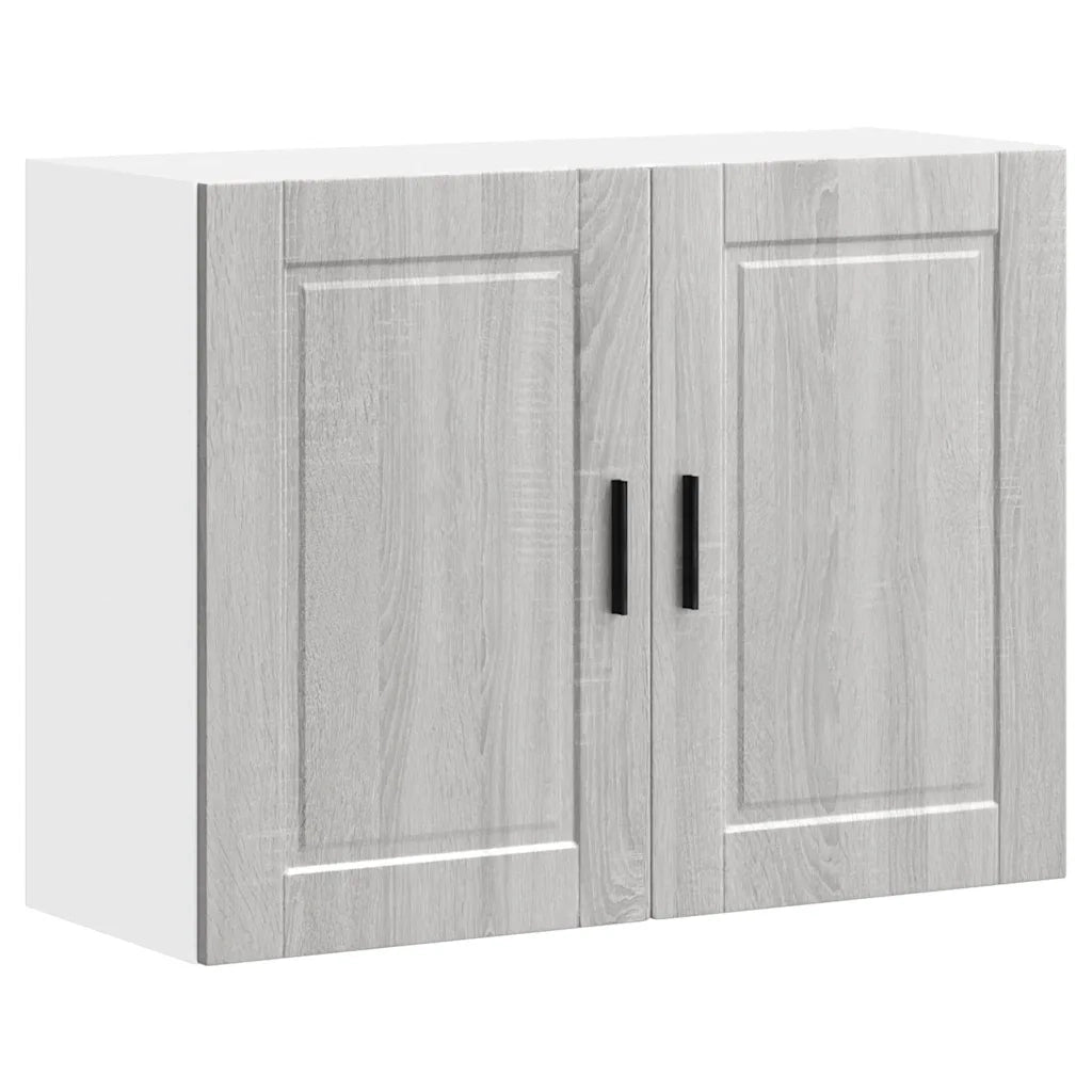 Pensile da Cucina Porto Grigio Sonoma in Legno Multistrato 854073