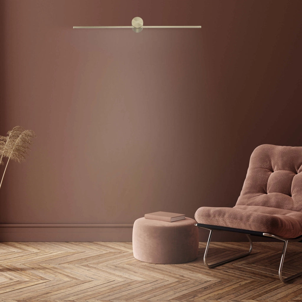 Applique Modern Slim L LED 8W oro IP44 Light Prestige
