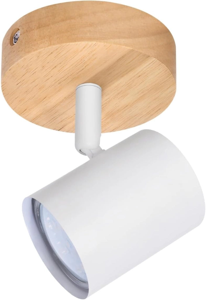 ZMH Faretto da soffitto 1 fiamma GU10 girevoli 350° per corridoio