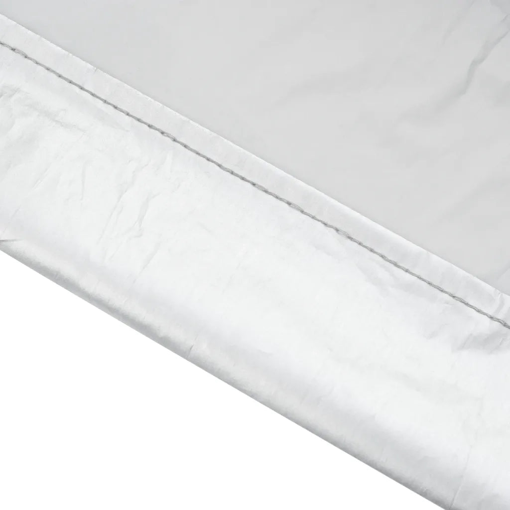 Mezza Copertura Auto con Ganci Argento L CFW5084754