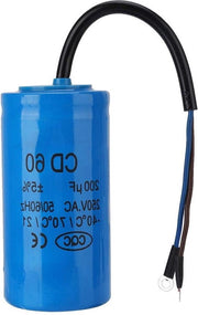 Condensatore di servizio - 250V CA 200uF - Avvio di motori monofasici - 50/60Hz -