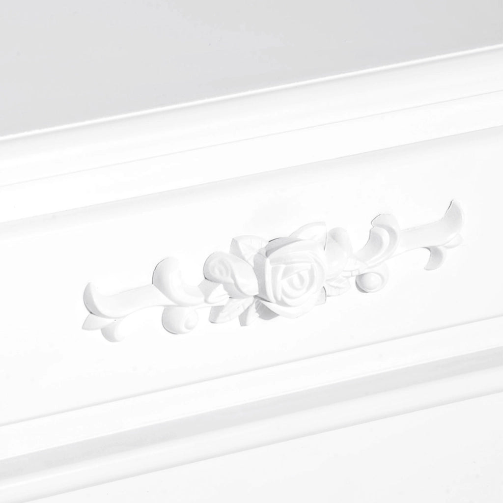 EasyComfort Comodino Tavolino Moderno con Cassetto Mobiletto Multiuso in Legno
