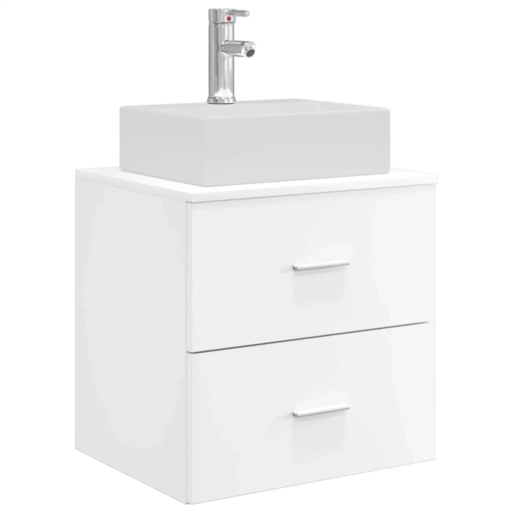 Set di mobili per il bagno 5 pcs Bianco 3406807