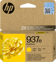 HP Cartuccia di inchiostro giallo originale 937e EvoMore