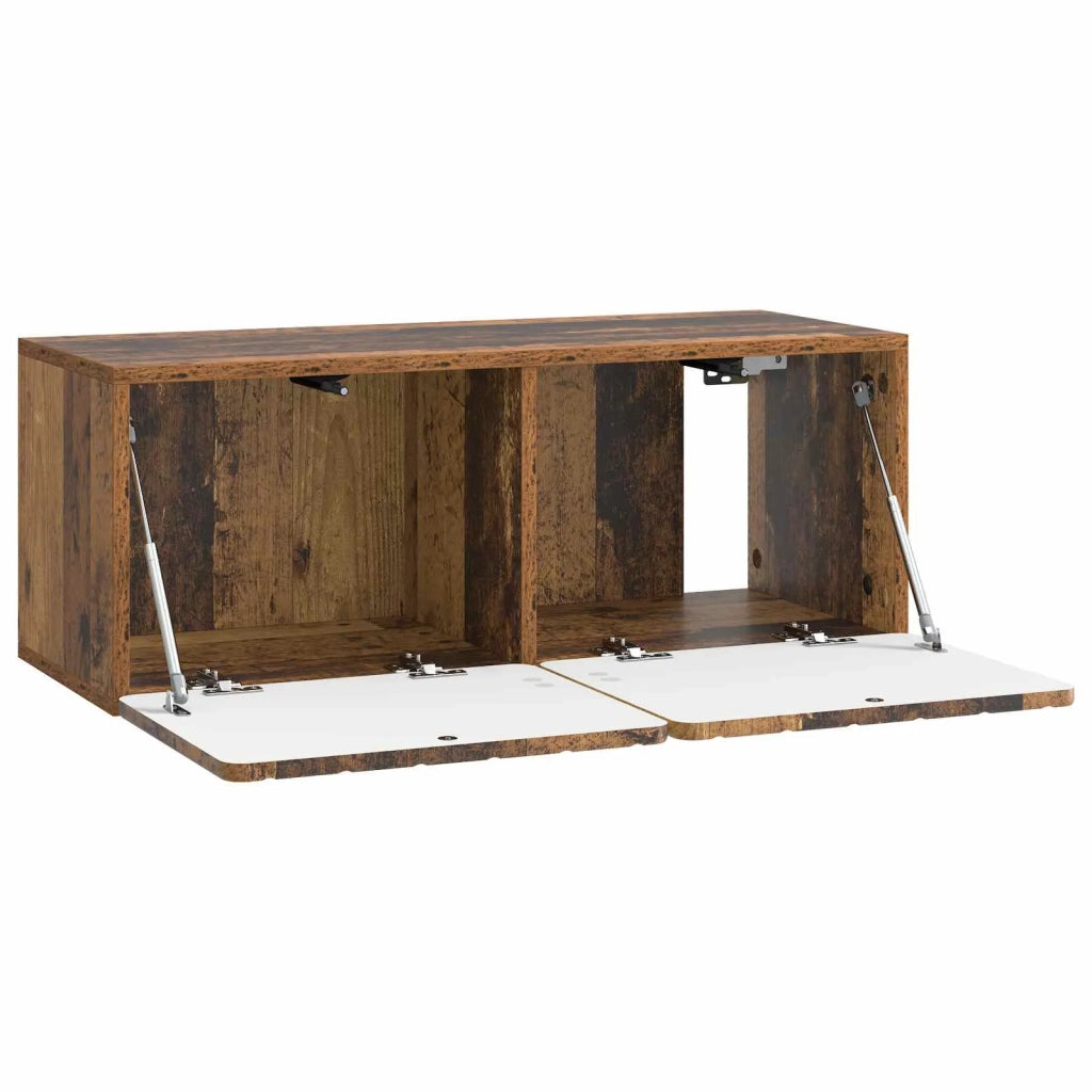 Mobile Porta TV da Muro Legno antico 78,5 x 31 x 30 cm 898383