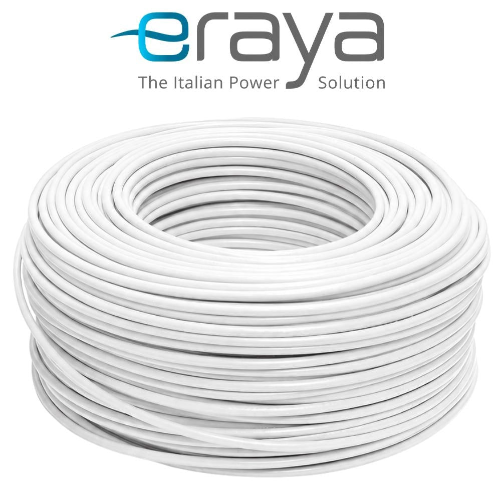 Cavo rete utp cat 6 4x2x23awg non schermato lszh bianco