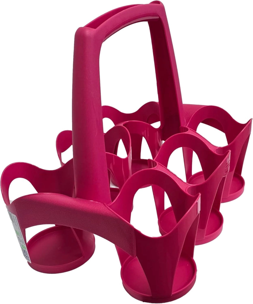 PORTABOTTIGLIE DRINKY PER 6 BOTTIGLIE LT.1 O LT.1,5- - cm.35,3x26,8x30,5h. - 6 pezzi TONTARELLI
