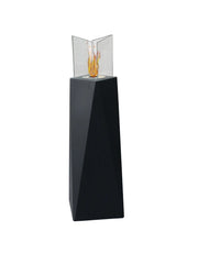 Camino a Bioetanolo da Pavimento 34,5x34,5x120 cm 1500W 1,2L Nairobi Nero