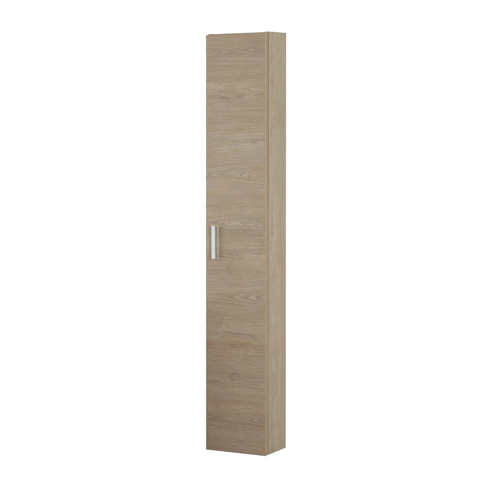 Pensile bagno sospeso 150 cm rovere dolomite con anta reversibile Desya