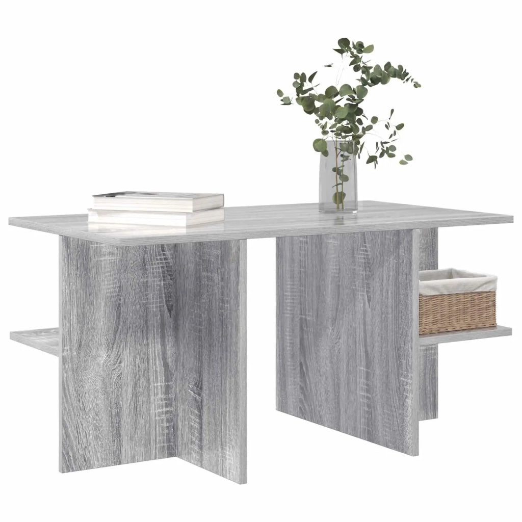 Tavolino da salotto Grigio Sonoma 87 x 50 x 45 cm 8001060