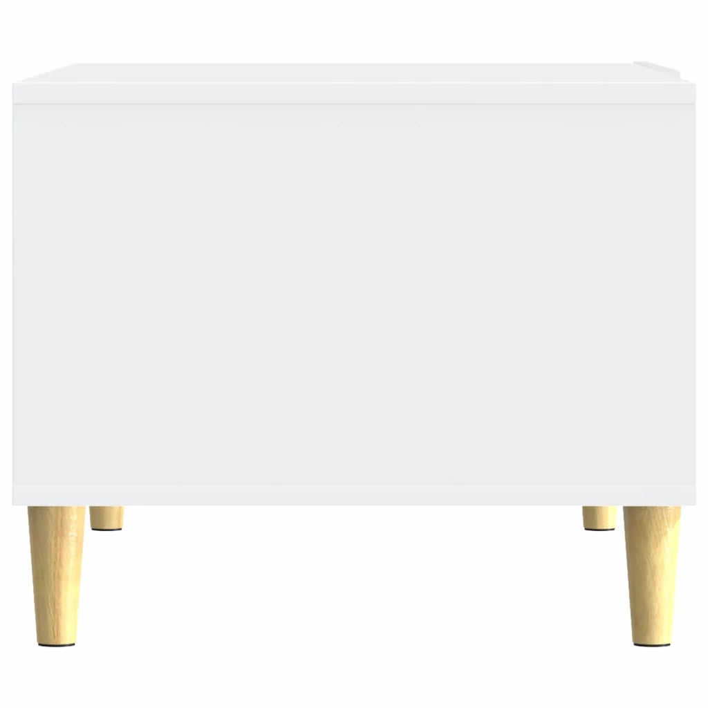 Tavolino da salotto Bianco 90 x 50 x 40 cm Legno ingegnerizzato 895185