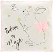 Cuscino Decorativo - Dimensioni 40 x 40 cm - Con Applicazione di Tulle - Ideale come Regalo - Stile Giocherellante