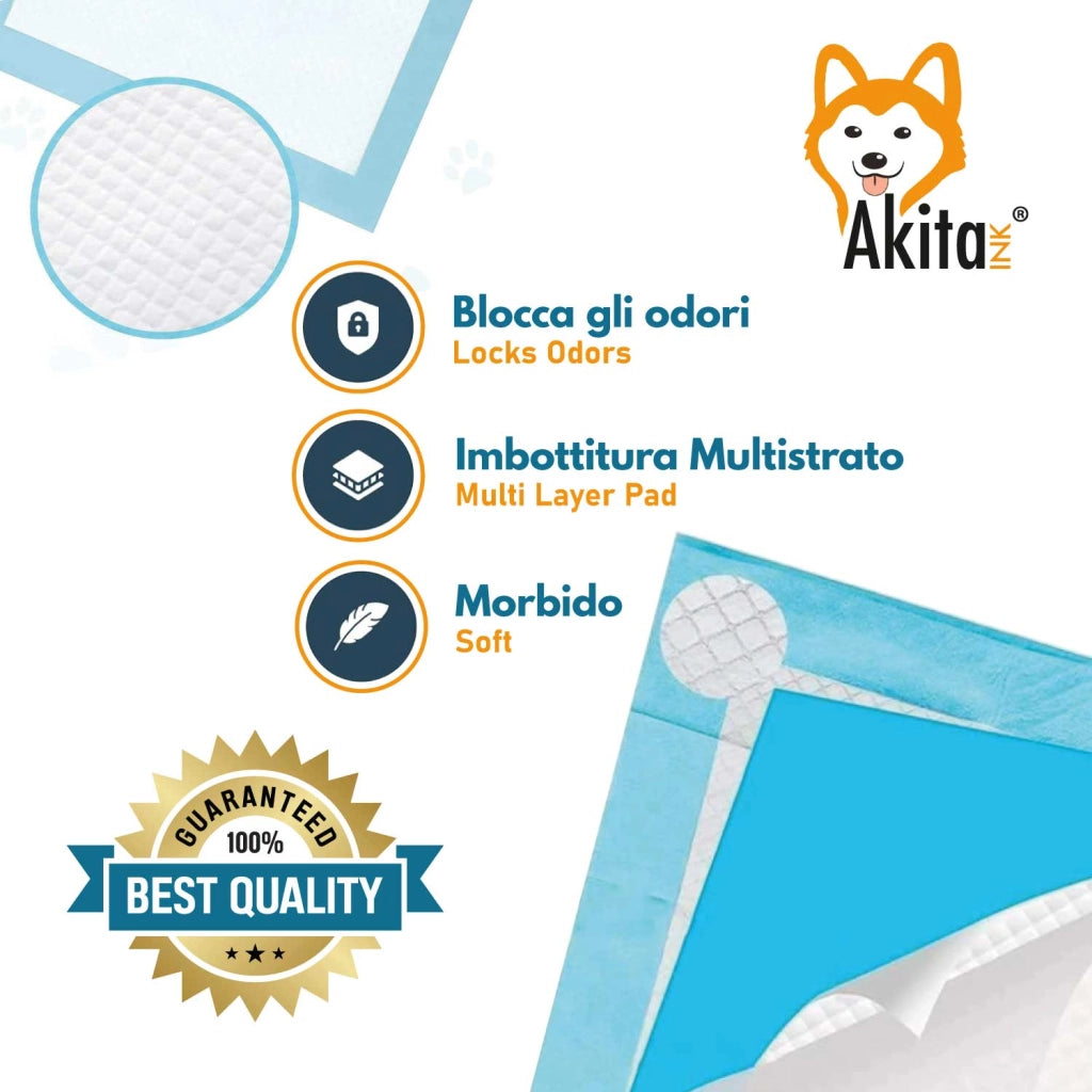 Akitaink Tappetini Igienici Cani 60x90 Traverse