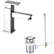 Trade Shop - Rubinetto Miscelatore Quadrato Piletta  69022 Firenze Bagno Rubinetteria -