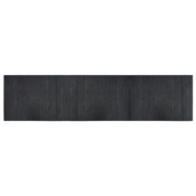 Tappeto del soggiorno | Tappeto Rettangolare Grigio 70x300 cm in Bamb¨´