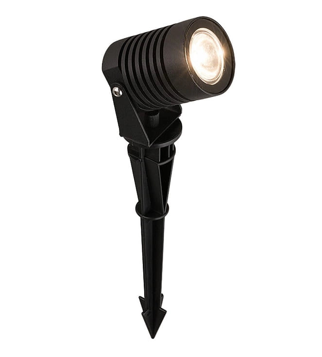 Lampada da giardino Nowodvorski SPIKE LED 5W 3000K nera