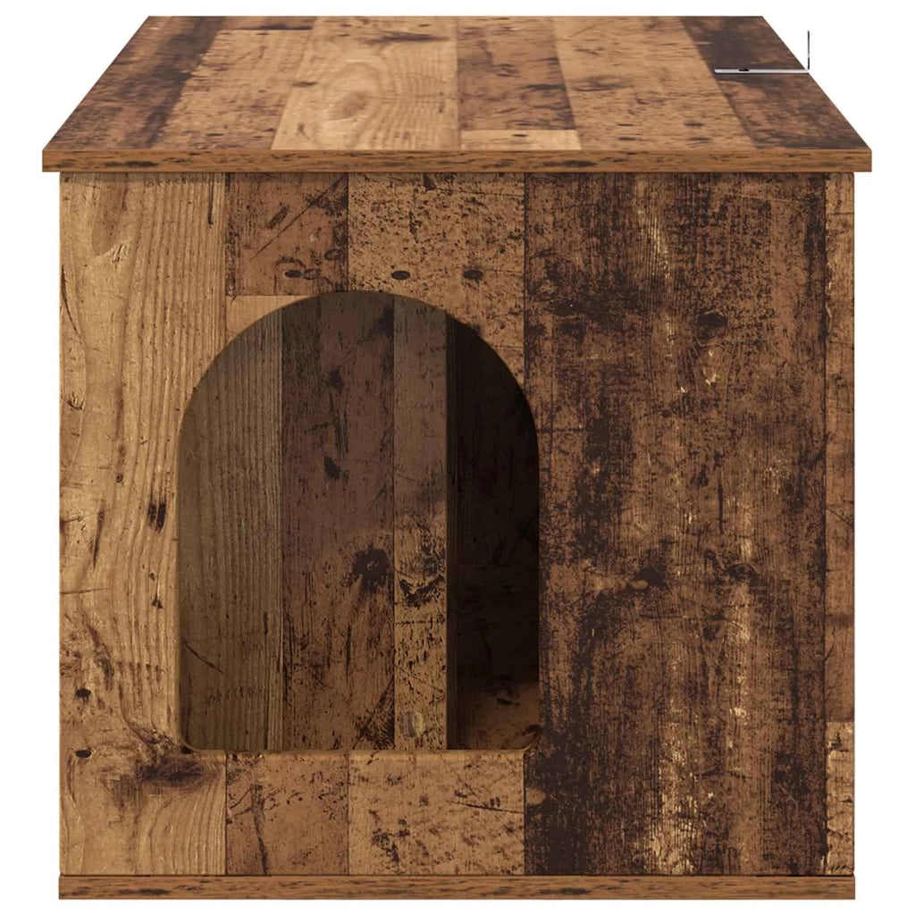 Casa per Gatti Legno vecchio 85 x 55 x 50 cm Legno multistrato