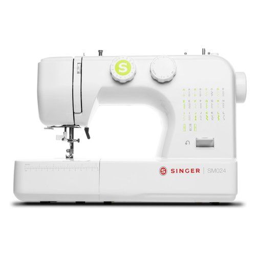 Macchina da cucire singer sm024gr white e green - 7393033113155