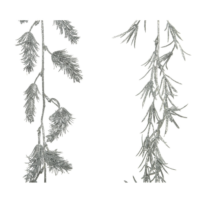 GHIRLANDA GLITTER ARGENTO