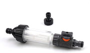 Filtro per tubi idraulici - filtro per acqua - adatto per aspirapolvere ad alta pressione e pompe per giardino - 1 pezzo