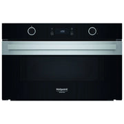 Hotpoint, Microonde con Grill, 31 L, 1000 W, Nero Acciaio Inox, HAMD74UX