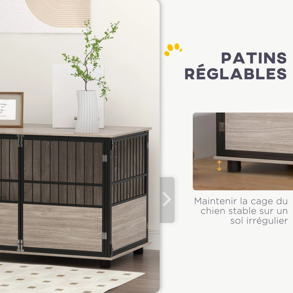 Tavolo allungabile da pranzo in legno ¨C zephmum ¨C 100x60x68 cm, nero