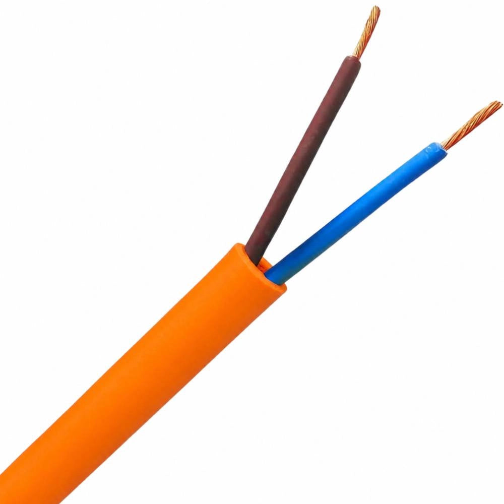 Cavo fror multipolare flessibile antifiamma arancio gommato per impianti *** lunghezza metri 100, sezione conduttore ...