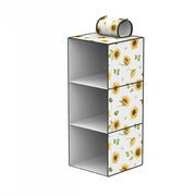 Trade Shop - Organizer Per Armadio 3 Strati Scaffale Pensile Porta Oggetti Scaffali 30x30x60 -