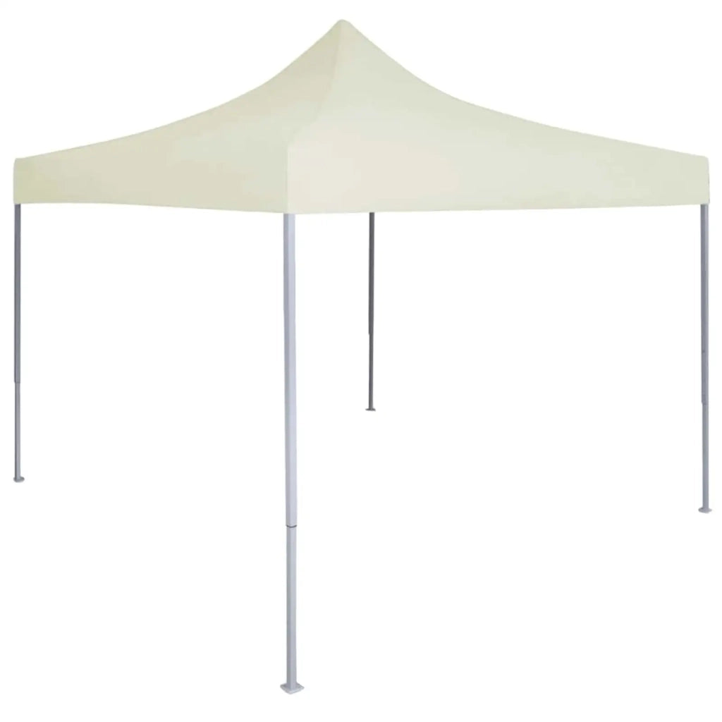 Tenda Party-Tenda da festa Crema 291 x 291 x 315 cm Tessuto Oxford 647110
