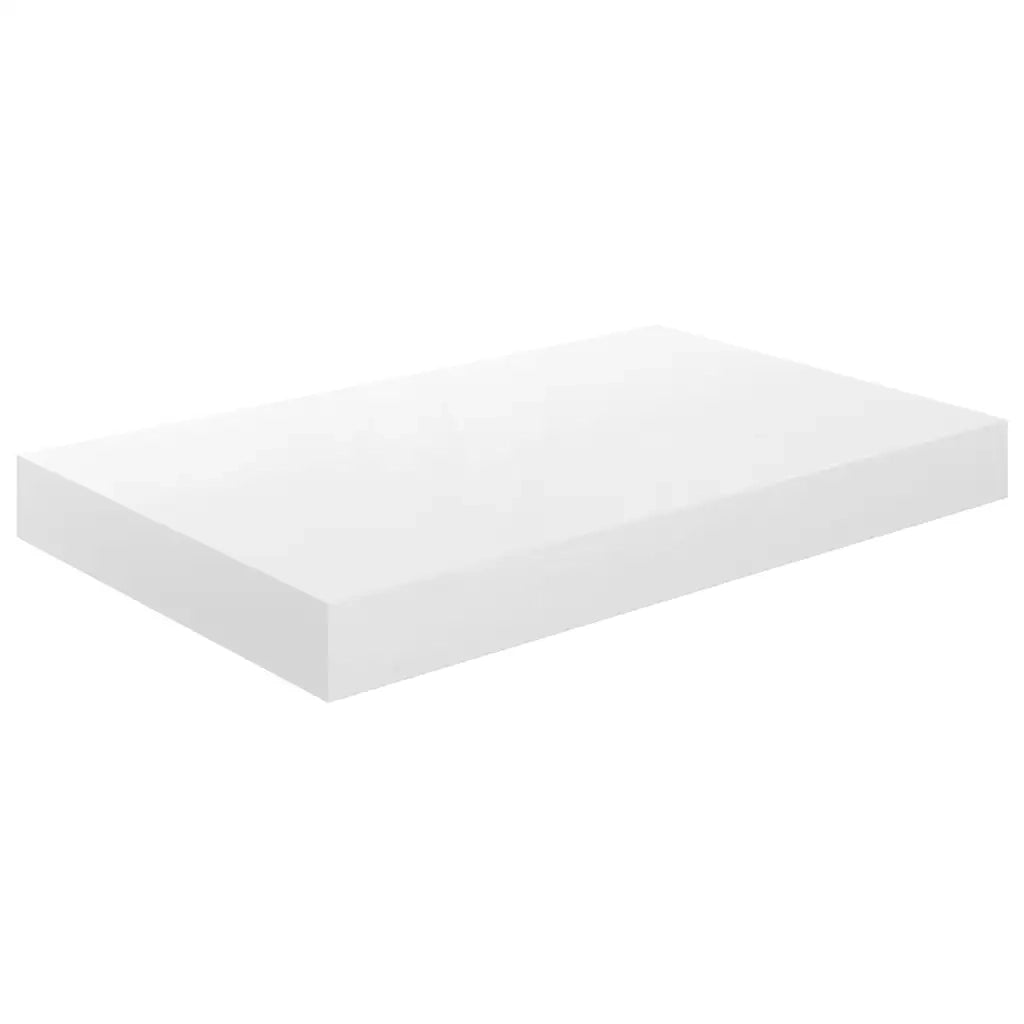 Scaffali a Parete 4 pz Bianco Lucido 40x23x3,8 cm in MDF 323744