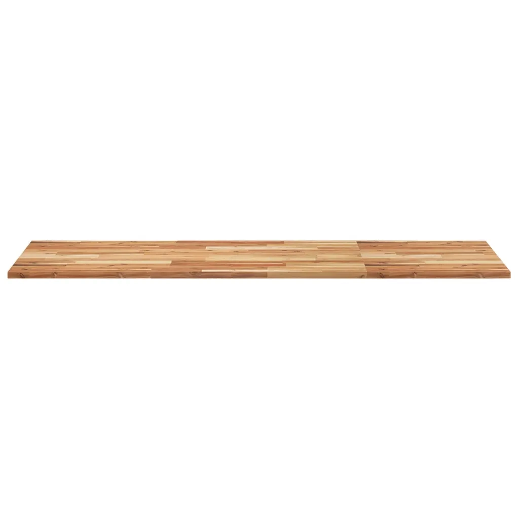 Piano Tavolo | Superficie Tavolo | Piano Scrivania Rettangolare 140x60x2cm Legno Massello di Acacia